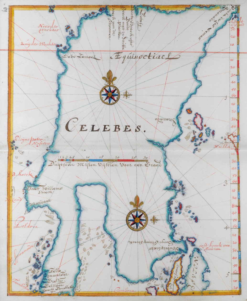 Isola di Celebes da Dutch School