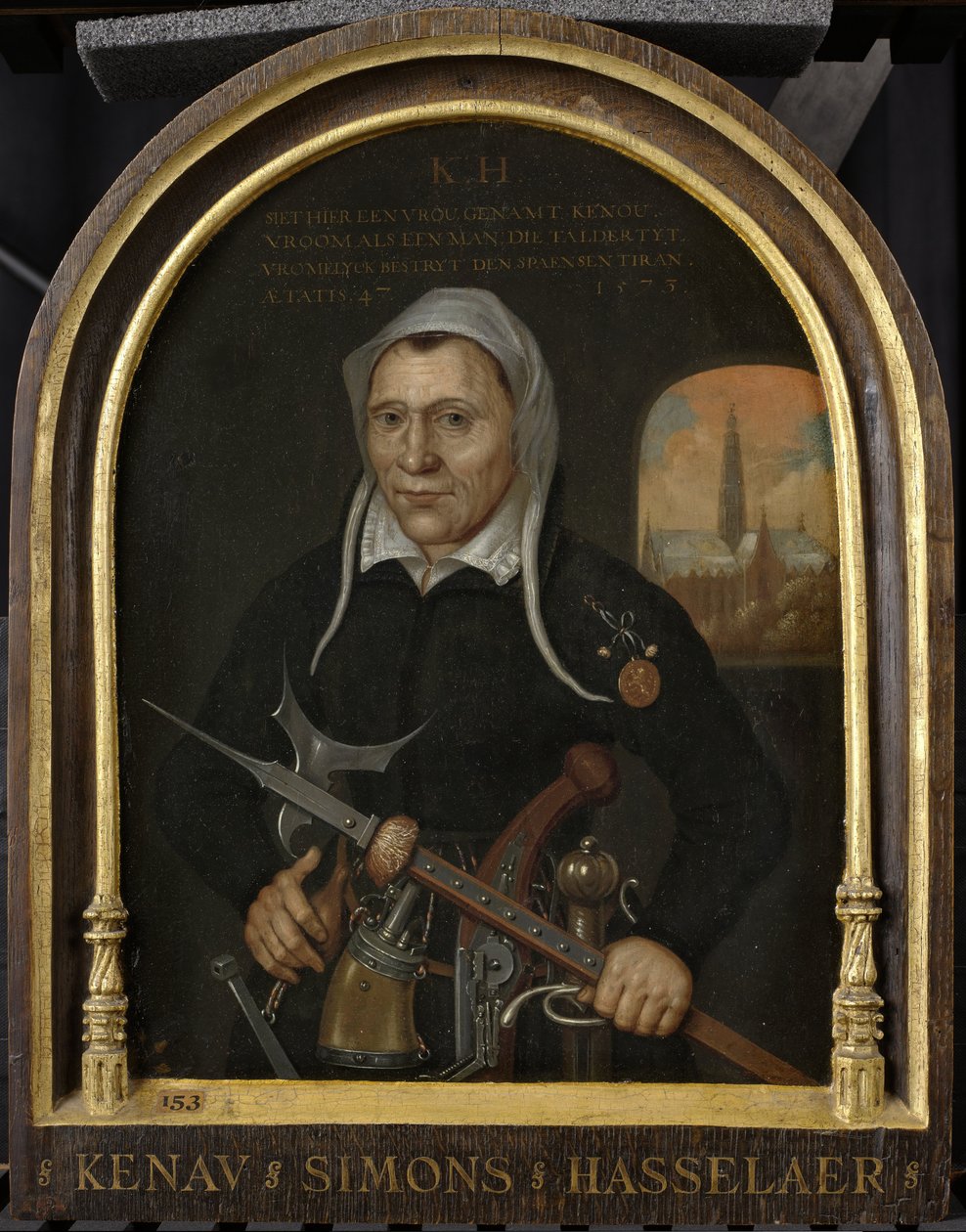 Plankenau Simonsdr Hasselaer, c.1590-1609 da Dutch School