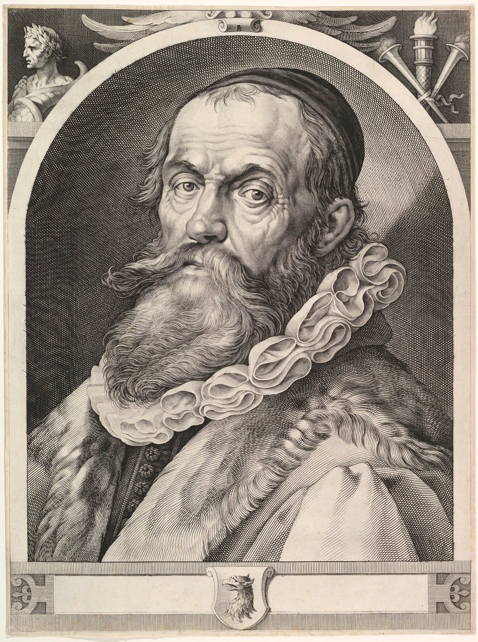 Ritratto di Hendrick Goltzius da Dutch School