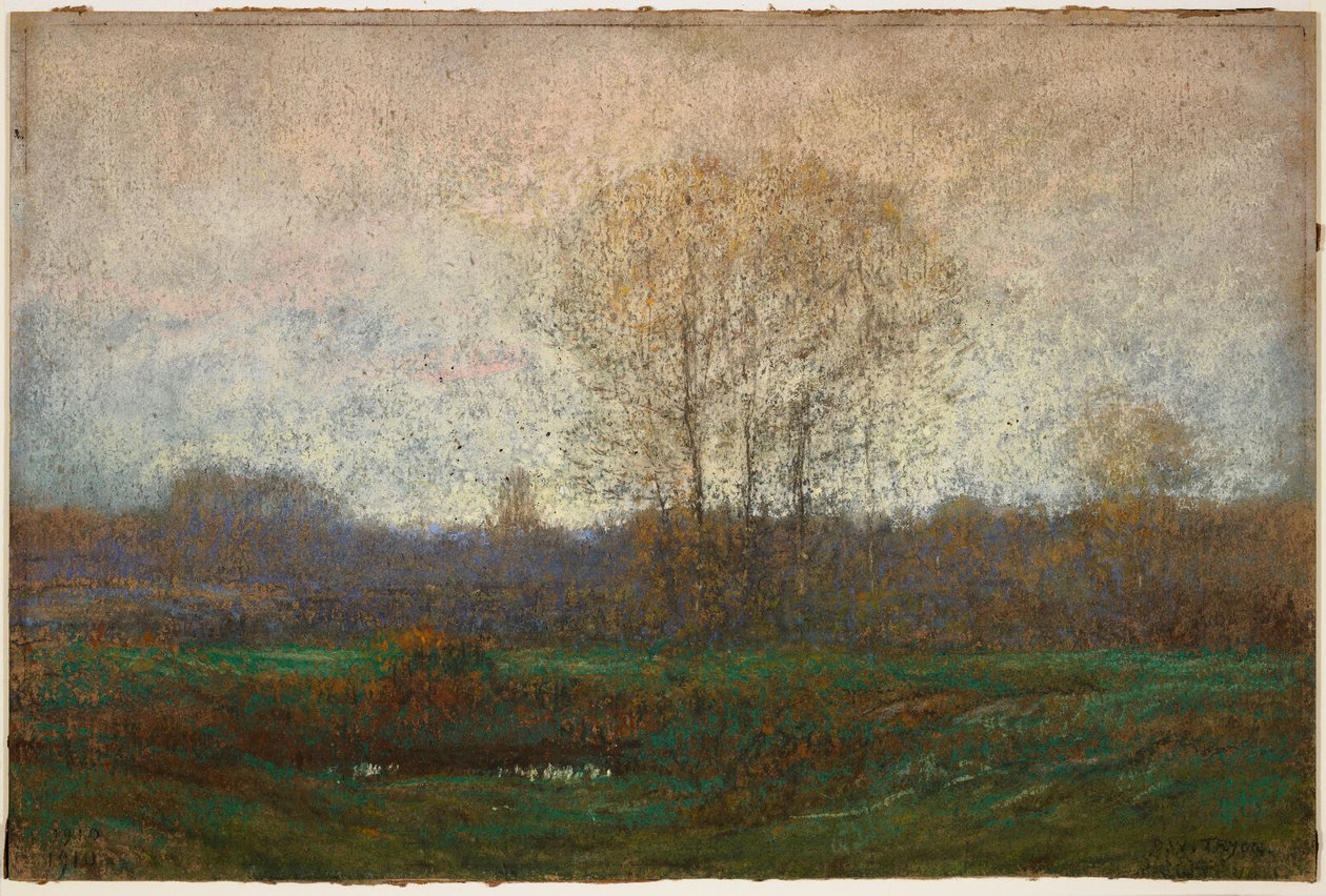 Paesaggio, 1910 da Dwight William Tryon