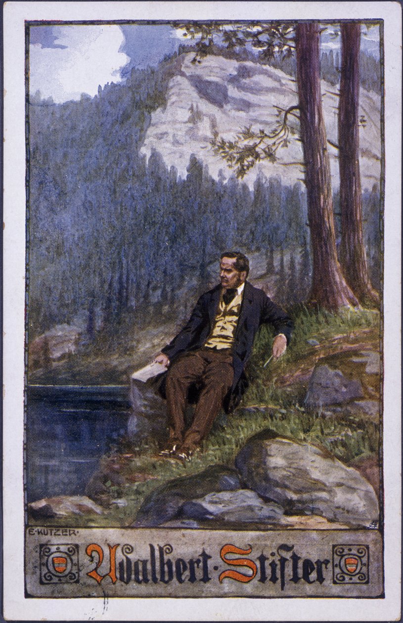 Adalbert Stifter, c.1910 da E. Kutzer