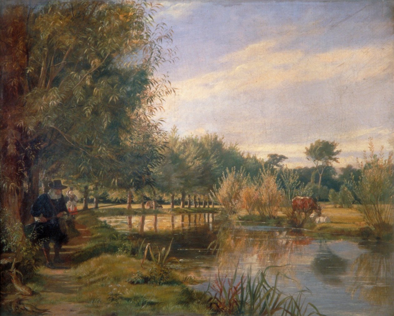 Izaak Walton che pesca da EM Ward