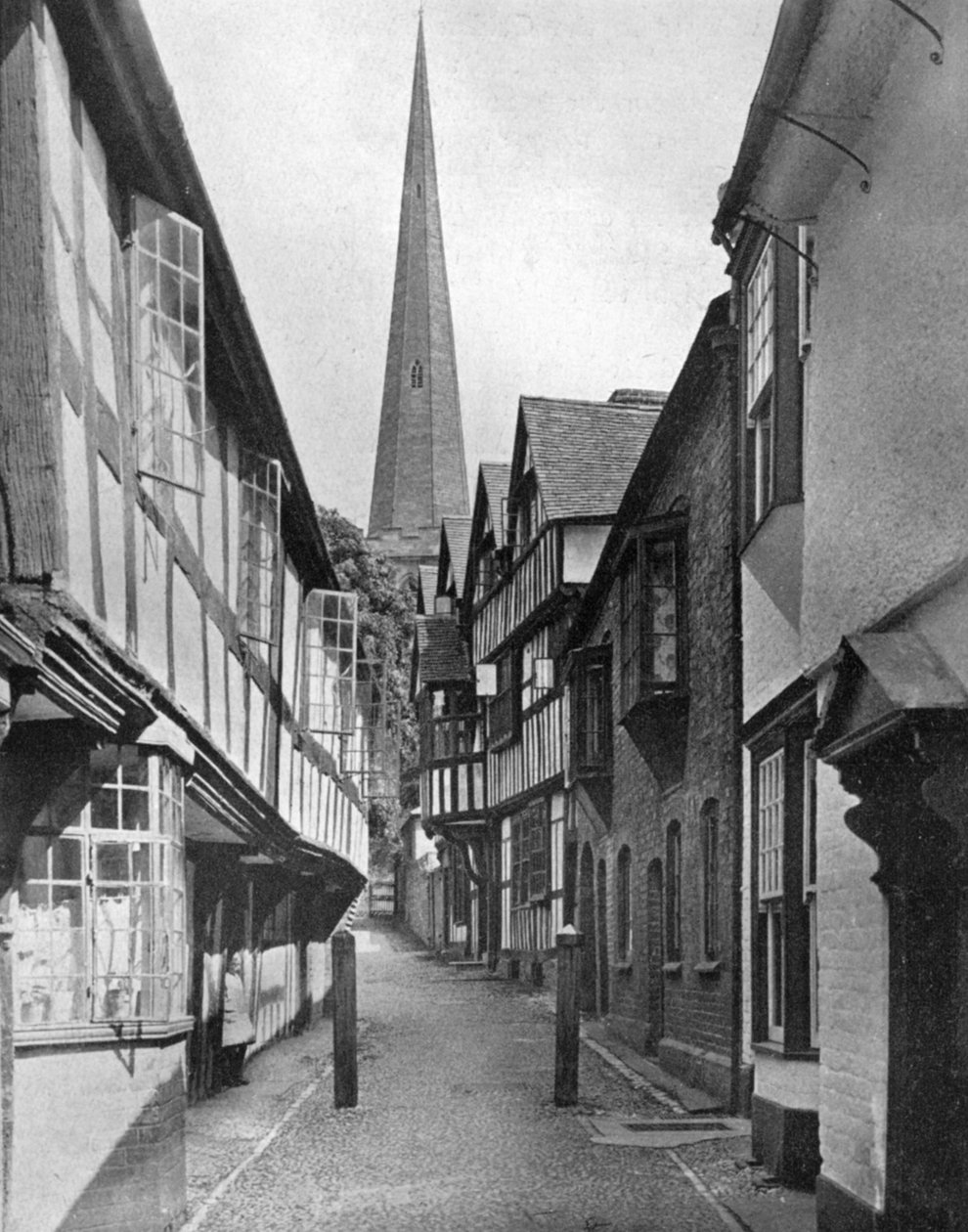 Church Lane, Ledbury, Herefordshire, 1924-1926 da E. Bastard