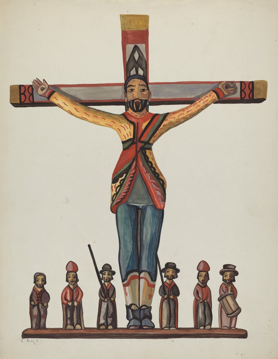 Bulto, San Acacio, 1935-1942 da E. Boyd
