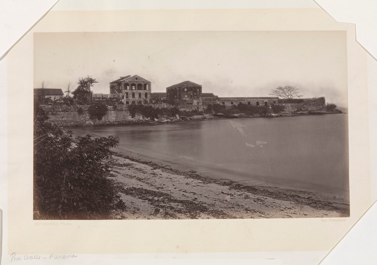 Le mura, Panama da Eadweard Muybridge
