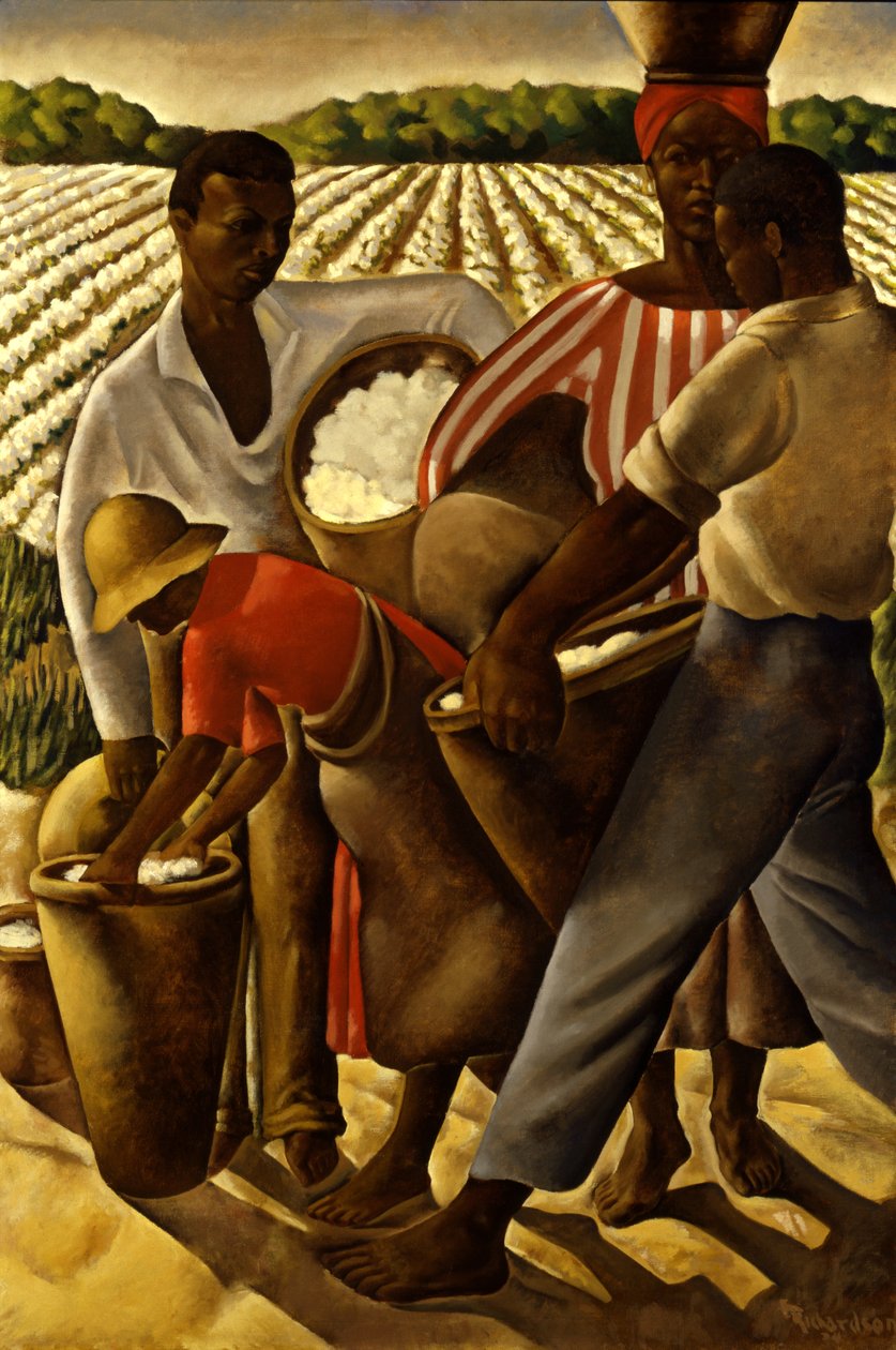 Impiego degli schiavi in agricoltura, 1934 da Earle Richardson