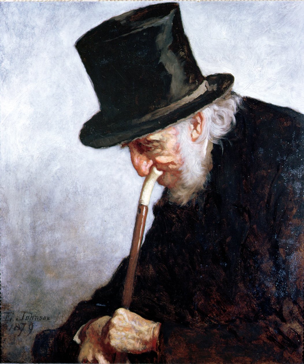 Un capitano di mare in pensione del Massachusetts, 1879 da Eastman Johnson