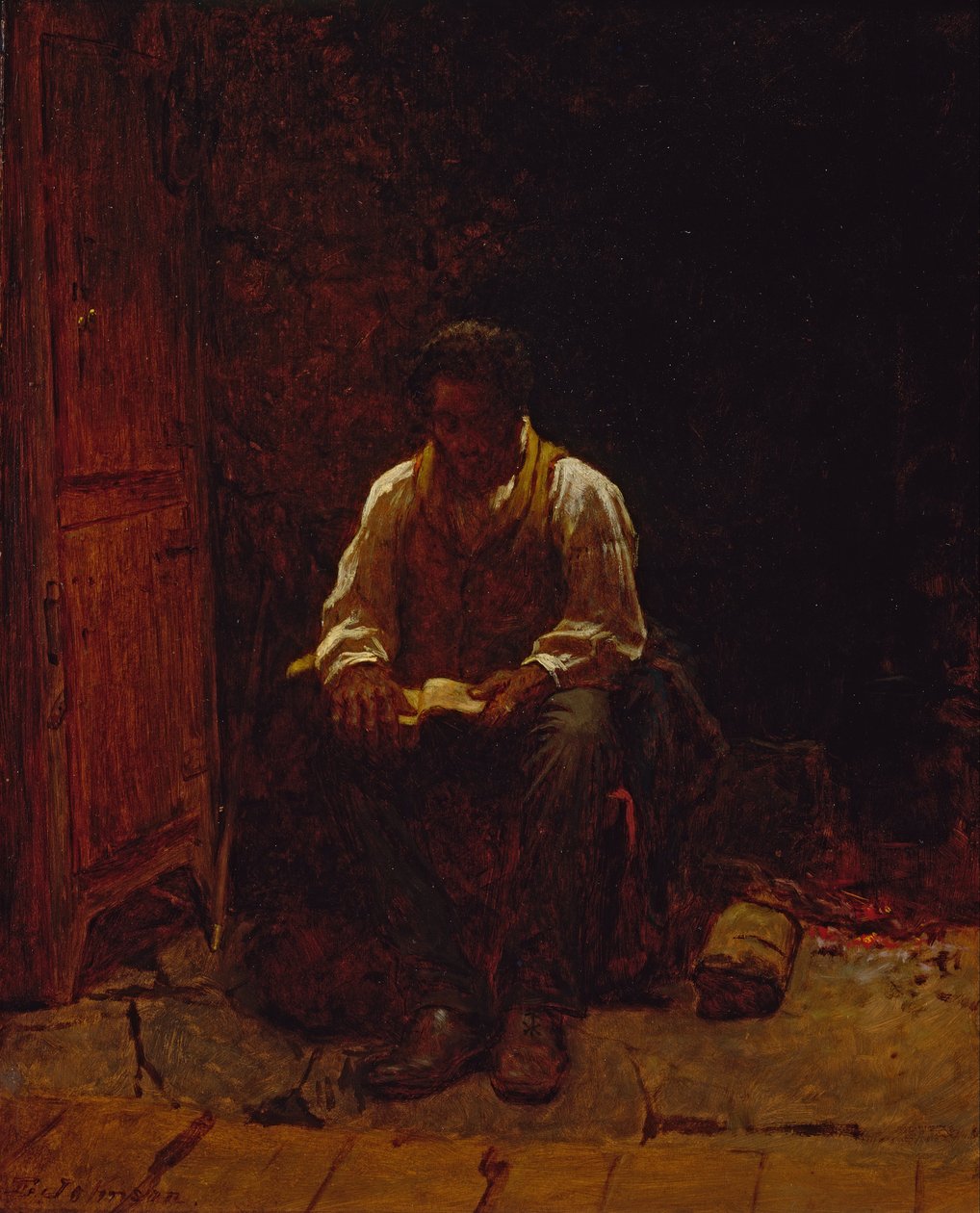 Il Signore è il mio pastore da Eastman Johnson