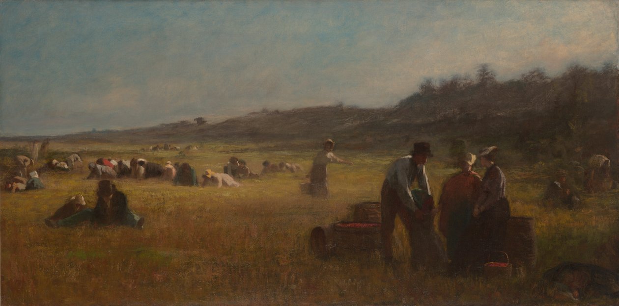 Raccoglitori di mirtilli da Eastman Johnson