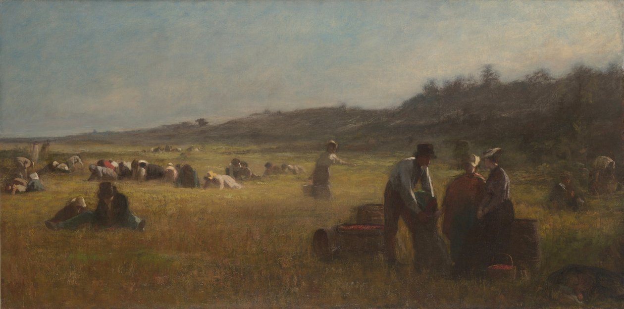 Raccoglitori di mirtilli da Eastman Johnson