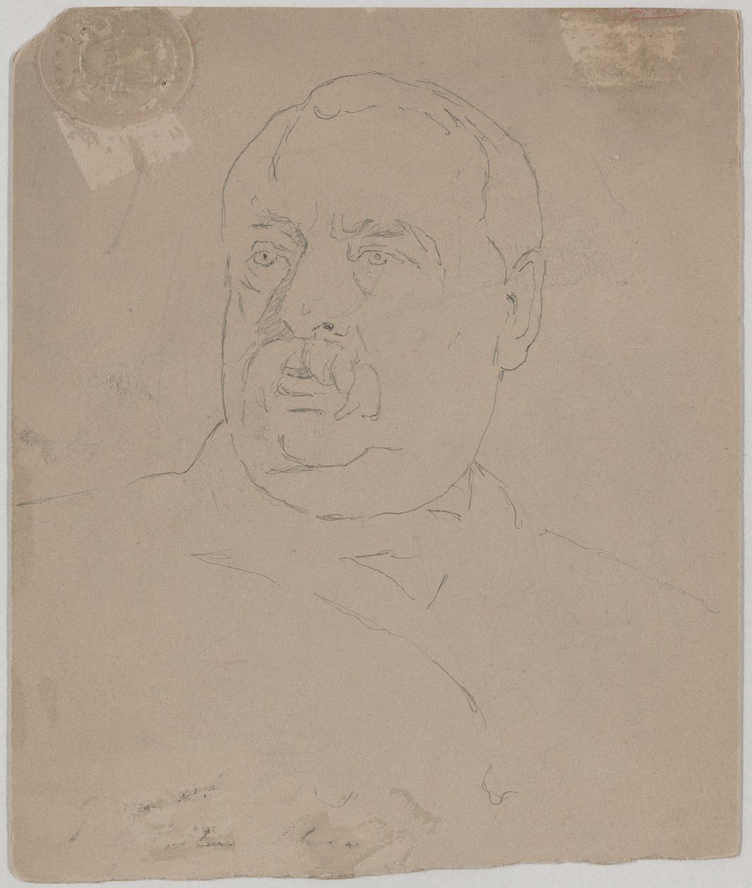 Grover Cleveland [verso] da Eastman Johnson