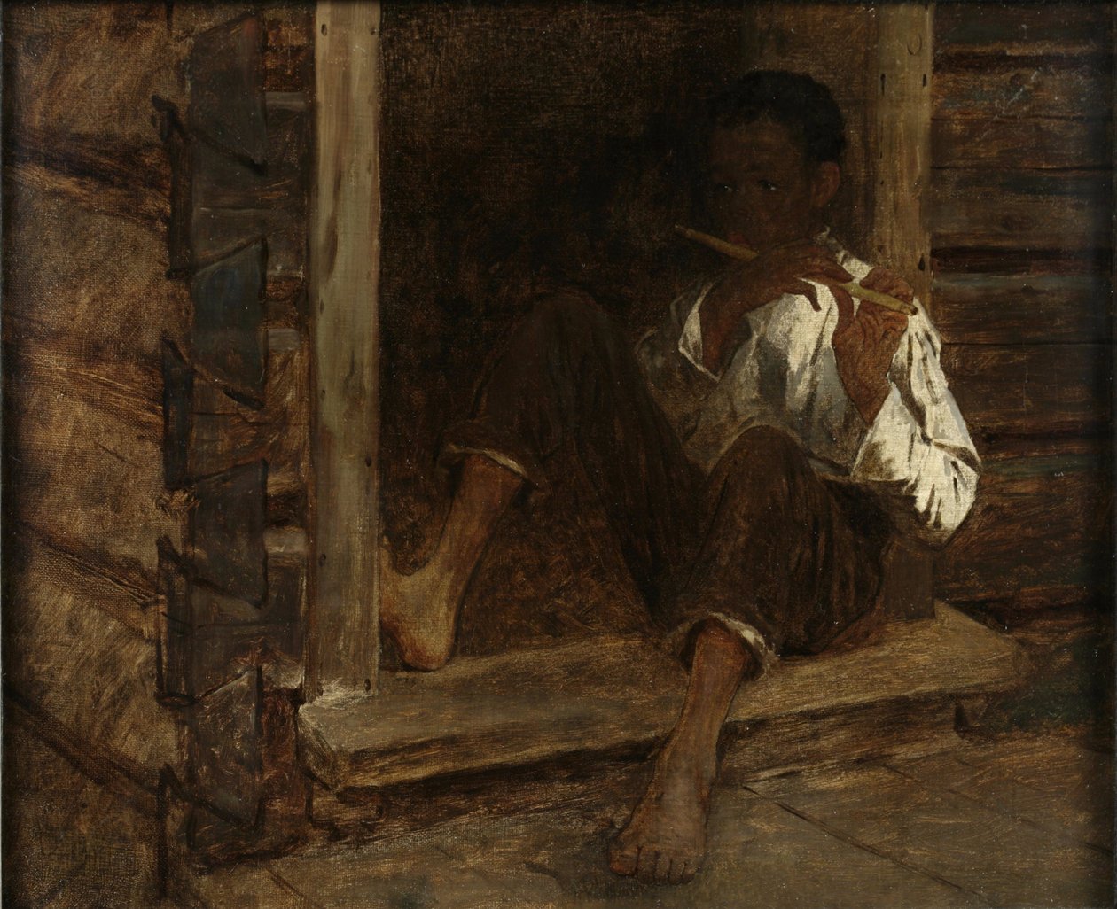 Ragazzo negro da Eastman Johnson