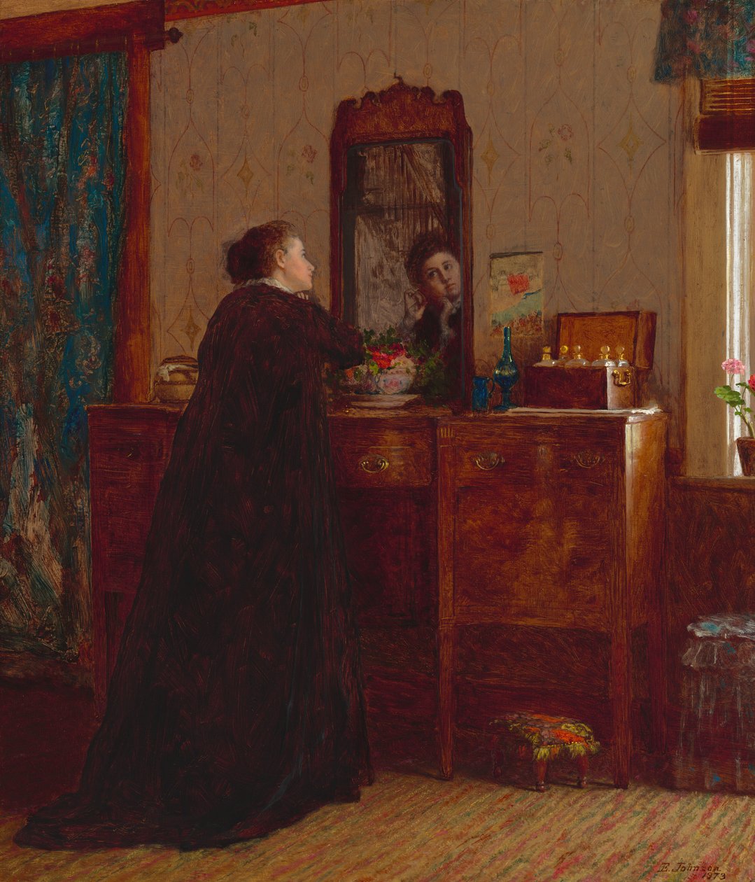 La toilette da Eastman Johnson