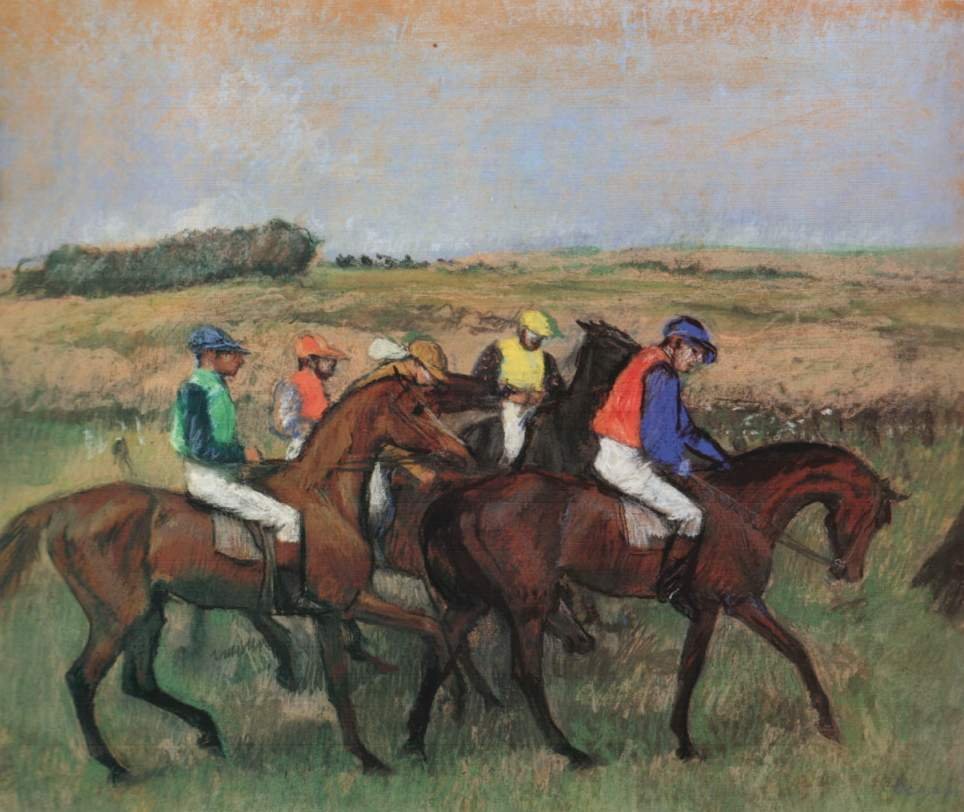 Le corse da Edgar Degas