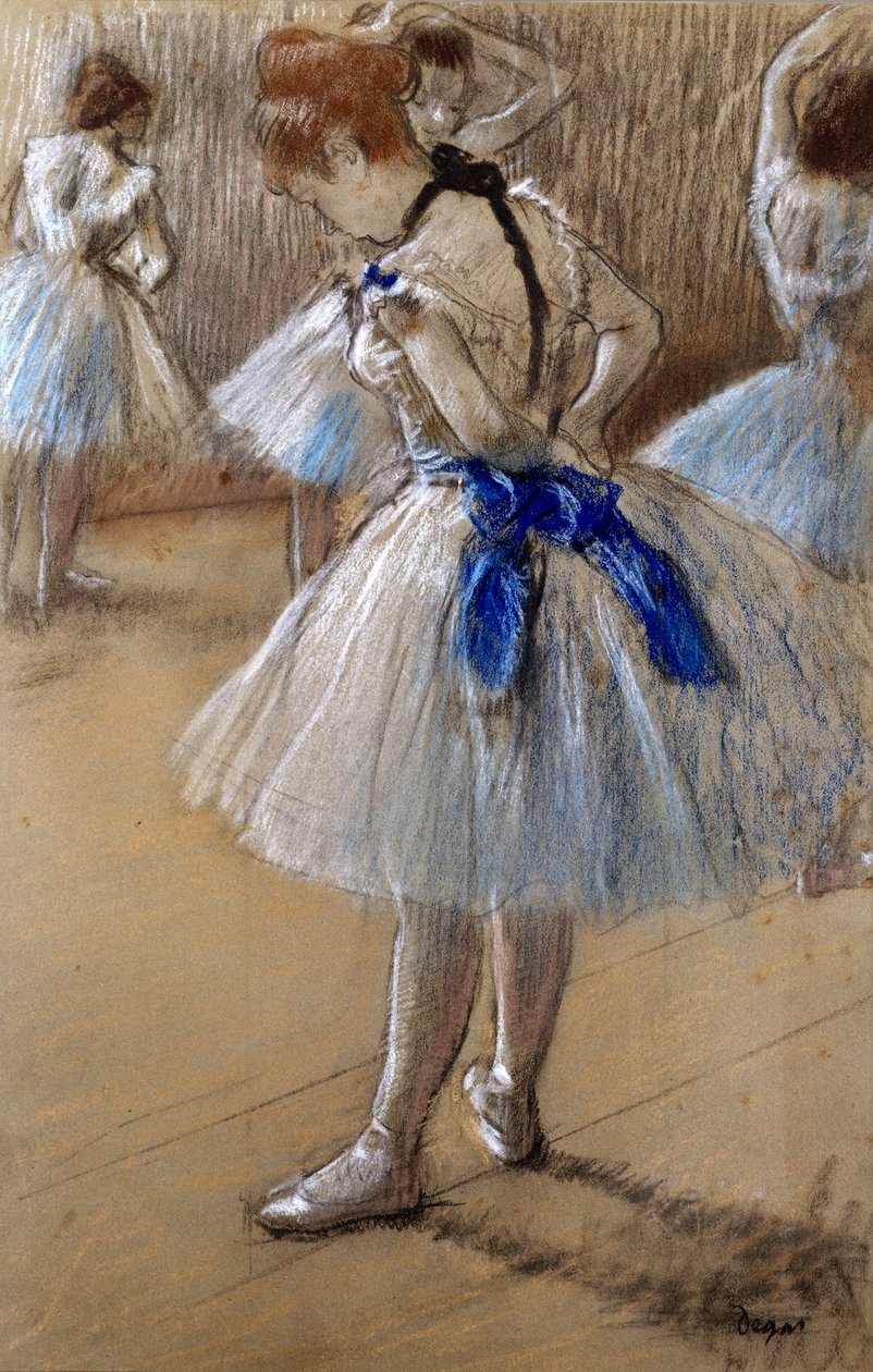 Studio di una ballerina da Edgar Degas