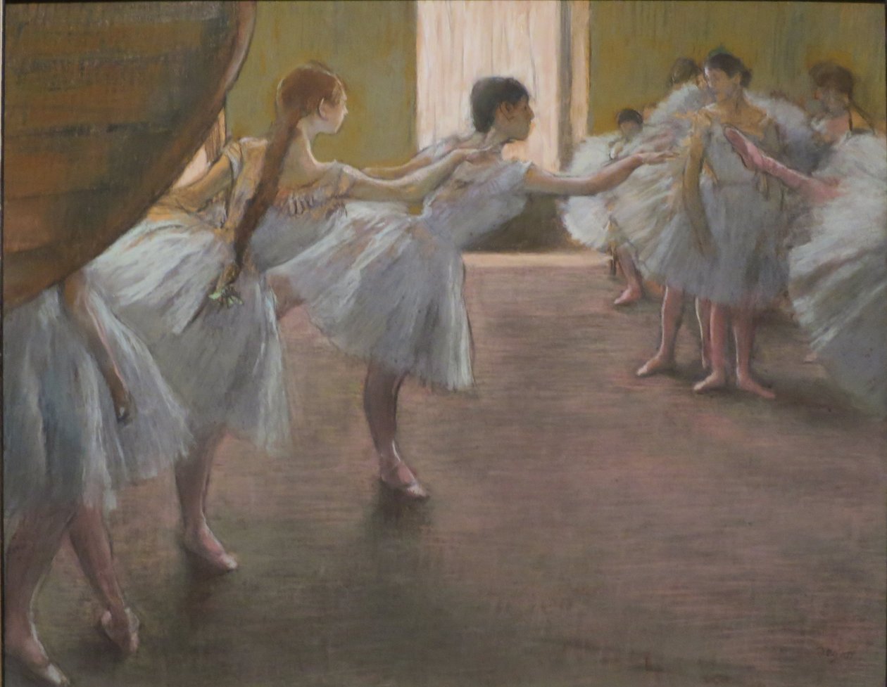 Prova di balletto da Edgar Degas