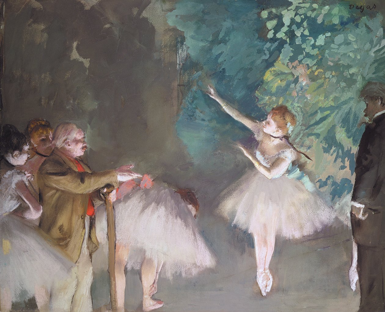 Prova di balletto da Edgar Degas