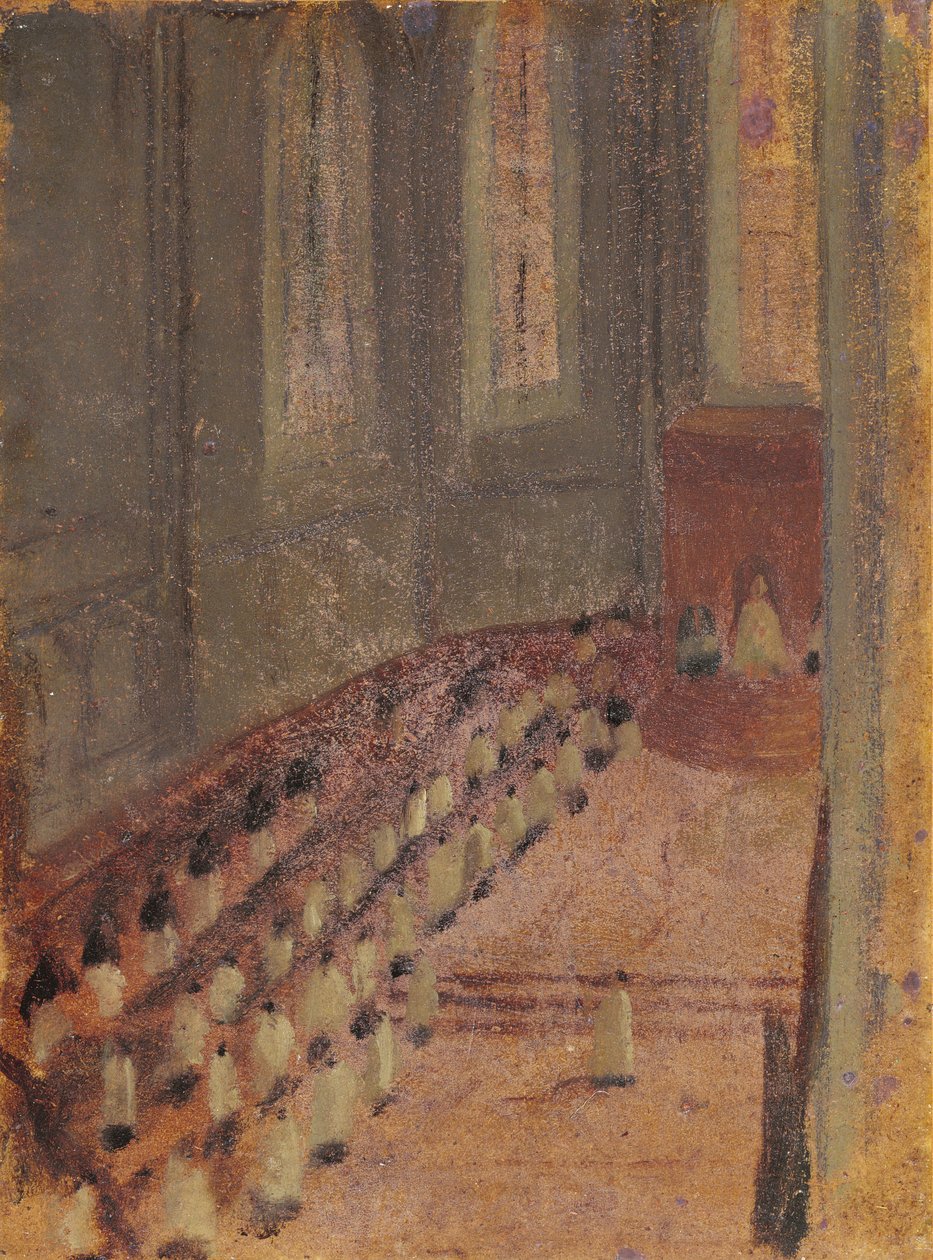 Cerimonia di Ordinazione nella Cattedrale di Lione da Edgar Degas