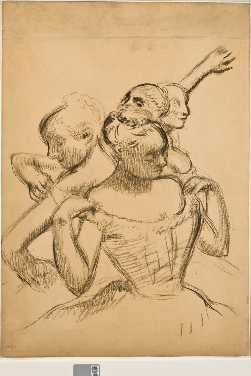 Gruppo di quattro ballerini, c.1902 da Edgar Degas