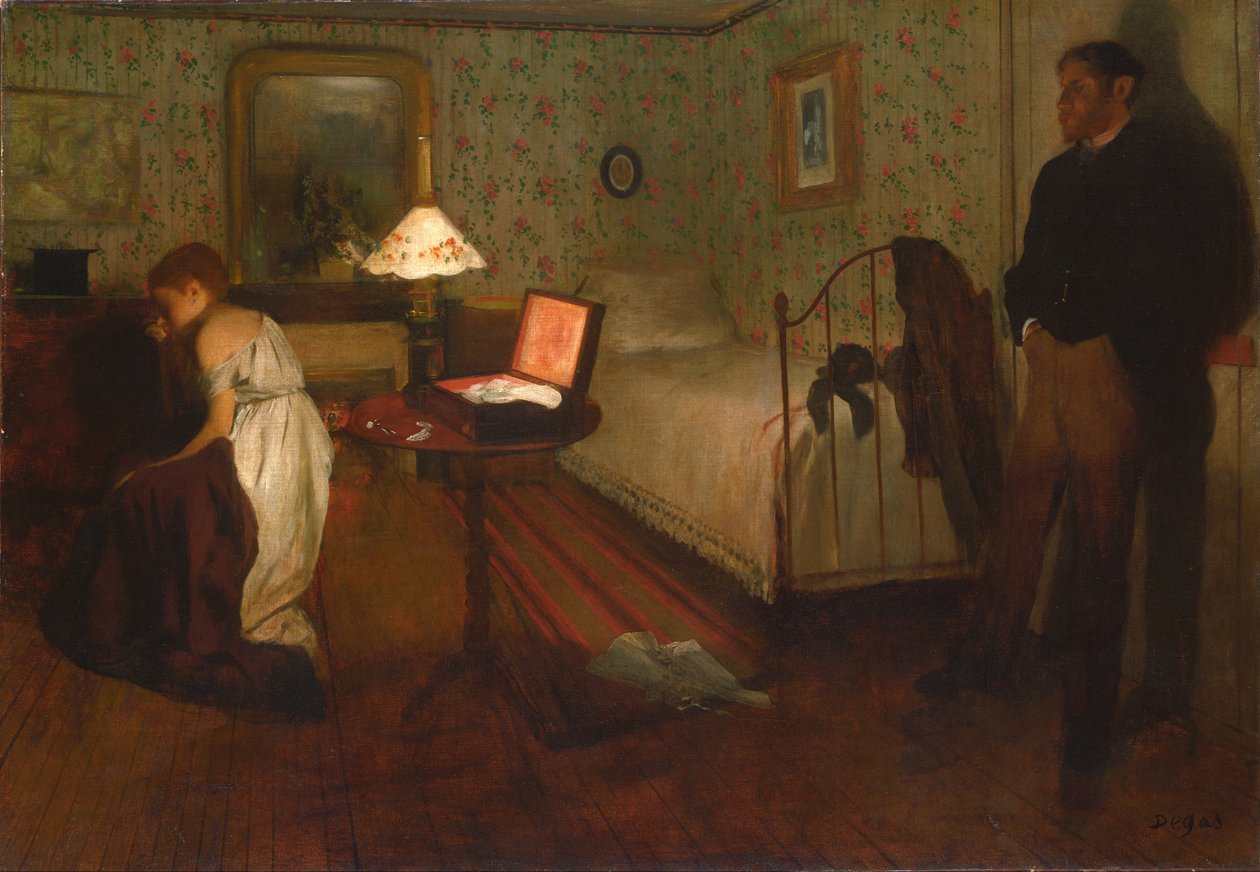 Interno da Edgar Degas