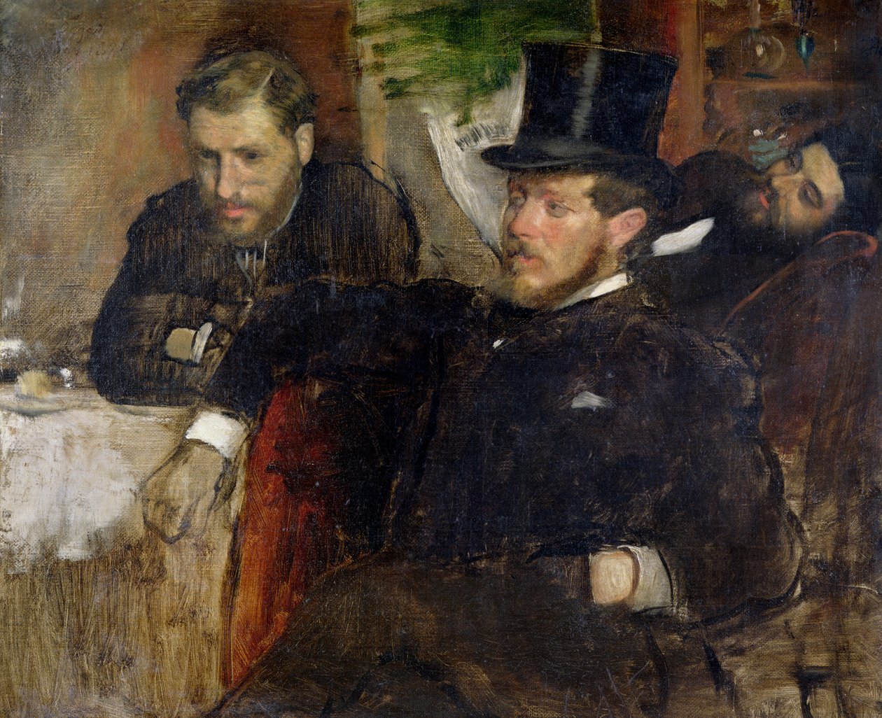 Jeantaud, Linet e Laine, 1871 da Edgar Degas