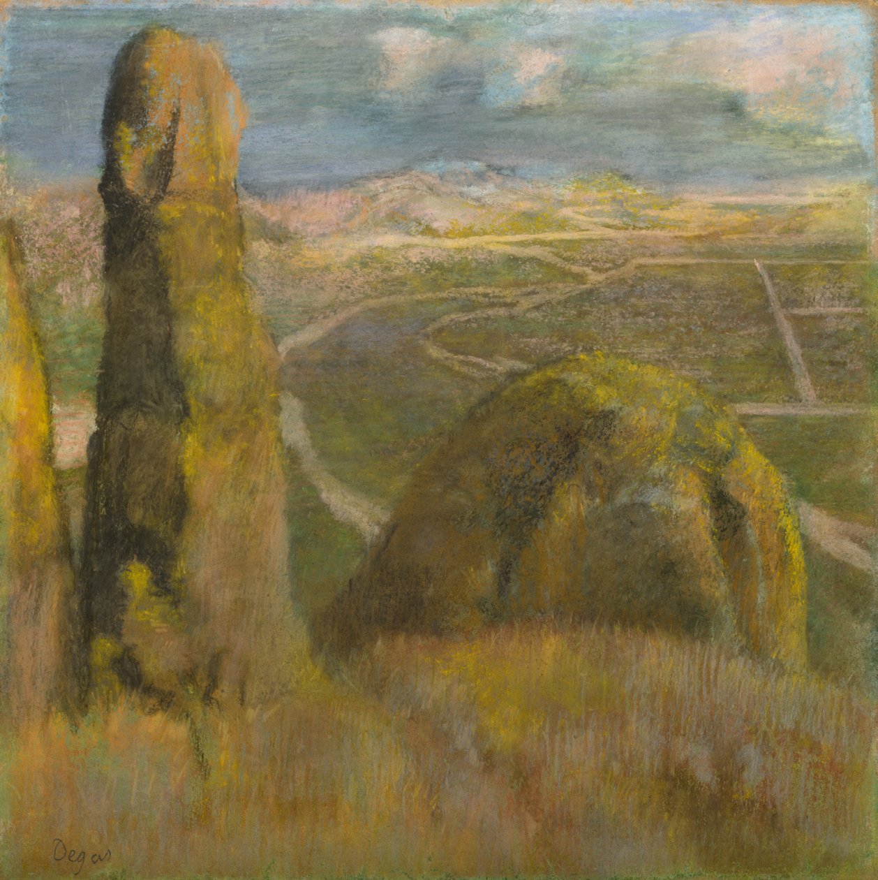 Paesaggio, c.1892 da Edgar Degas