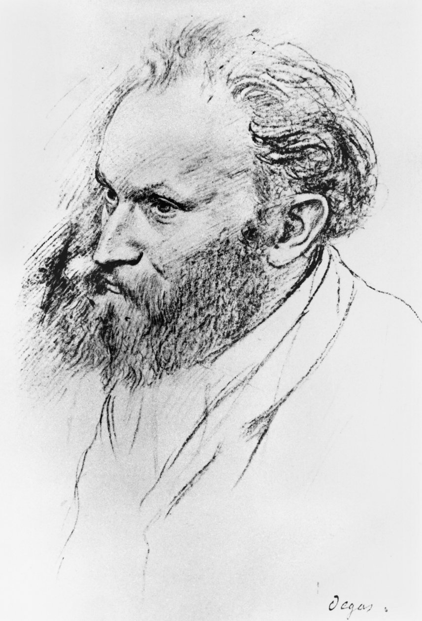 Ritratto di Edouard Manet da Edgar Degas