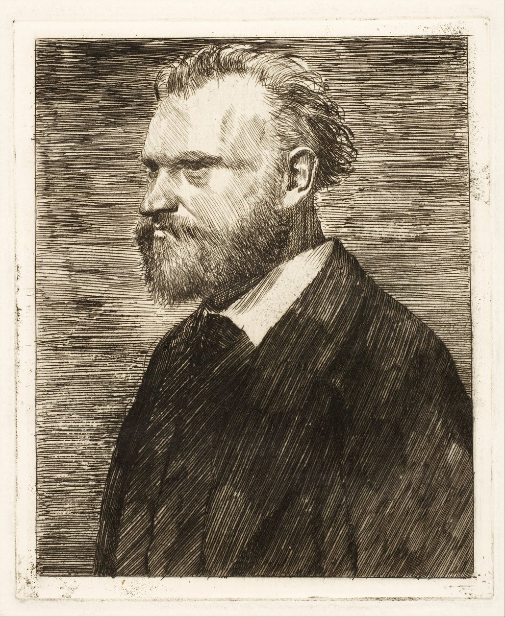 Ritratto di Edouard Manet, pub. 1864 da Edgar Degas