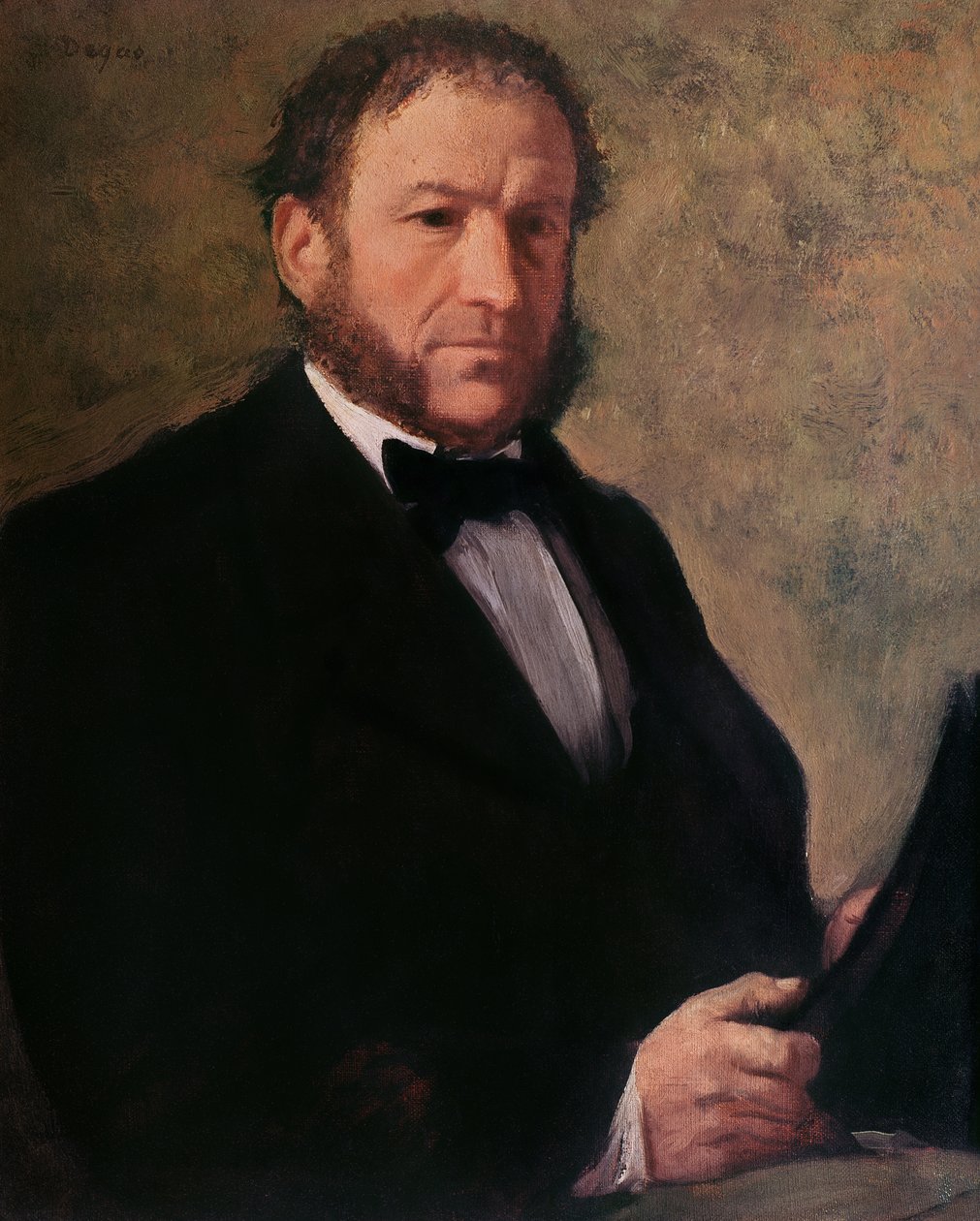 Ritratto di Monsieur Ruelle, 1861 da Edgar Degas