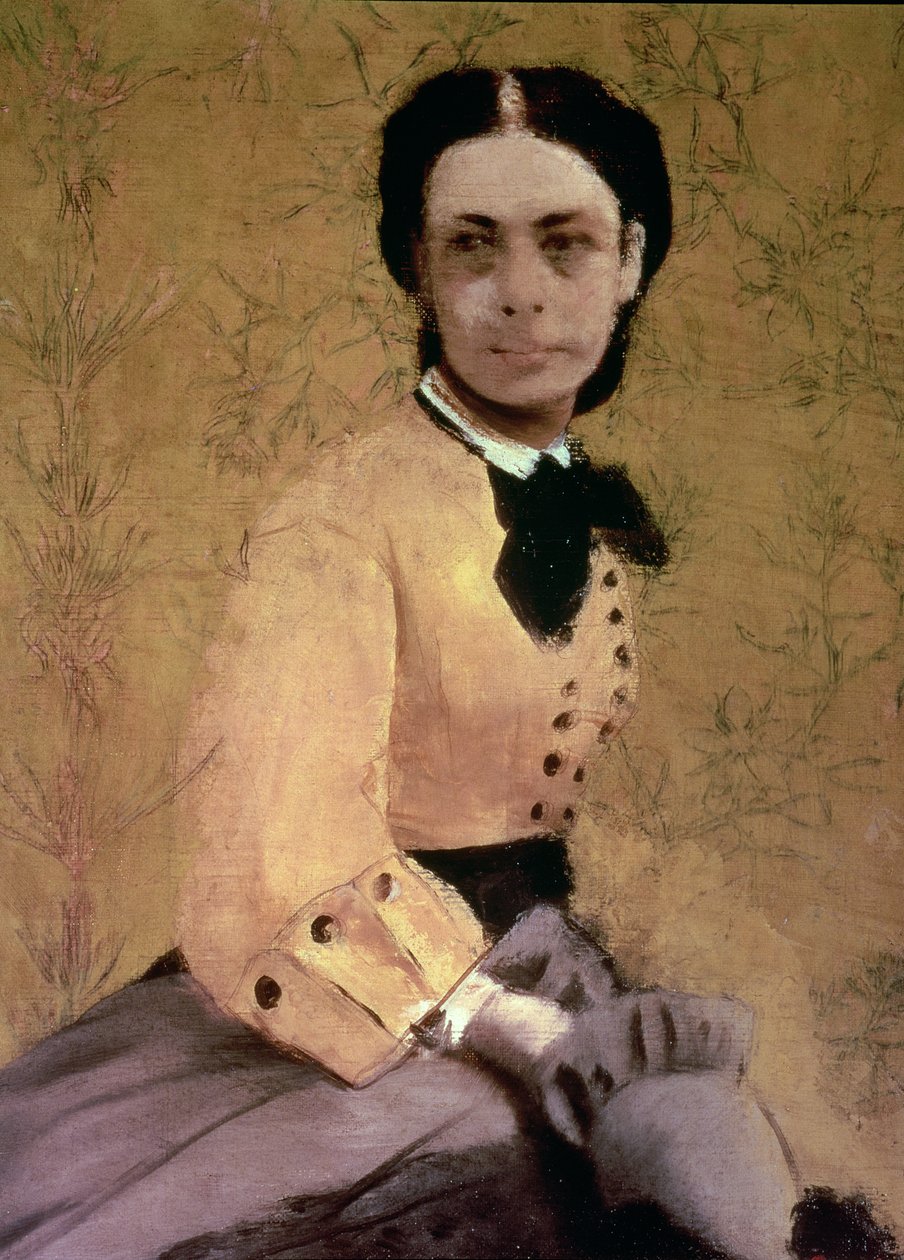 Ritratto della Principessa Pauline de Metternich, c.1865 da Edgar Degas