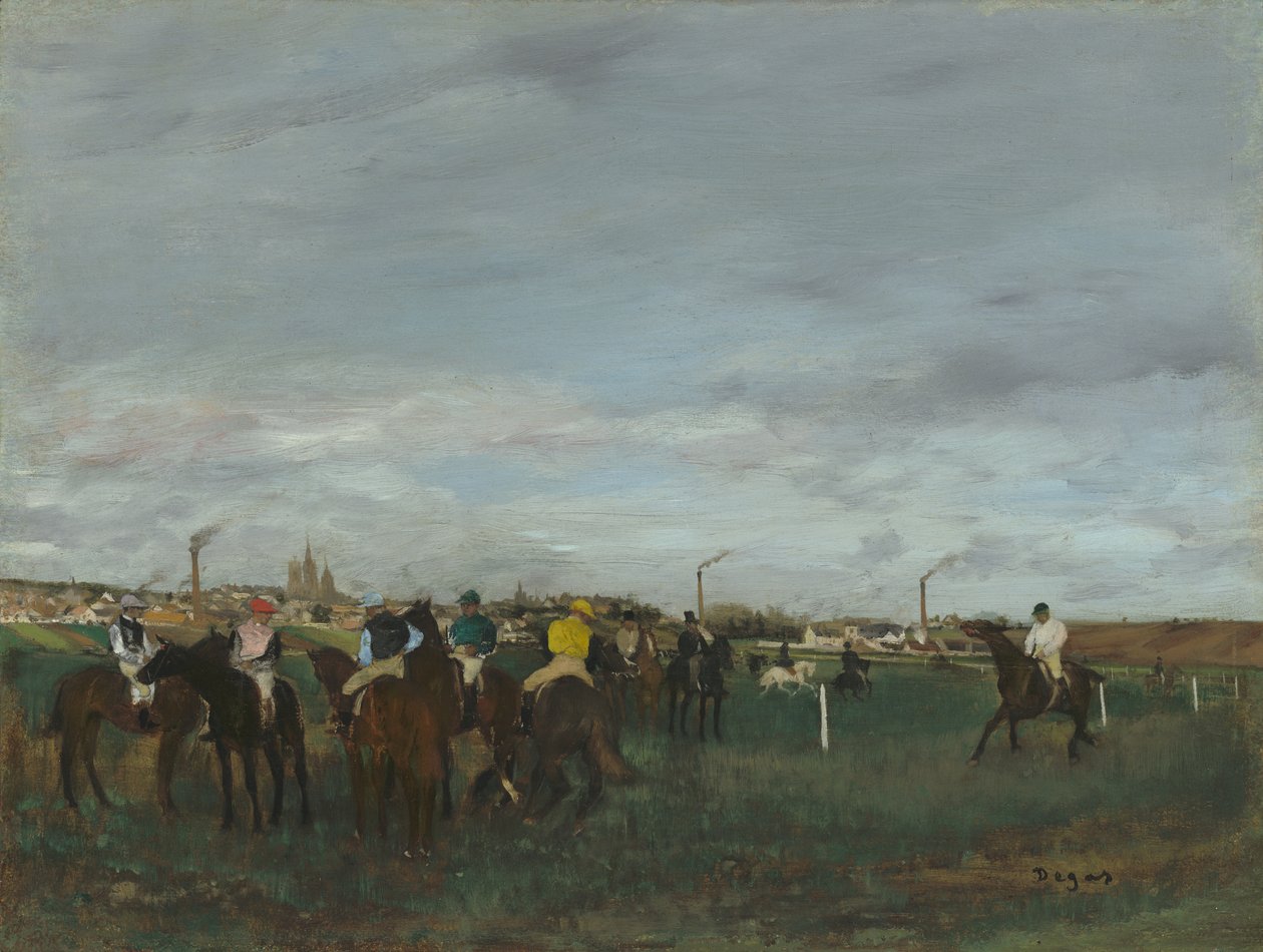 Le corse, 1871-2 da Edgar Degas
