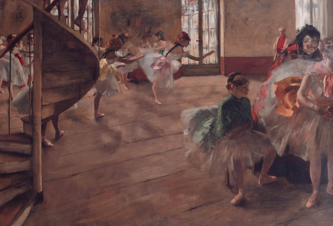 La prova da Edgar Degas