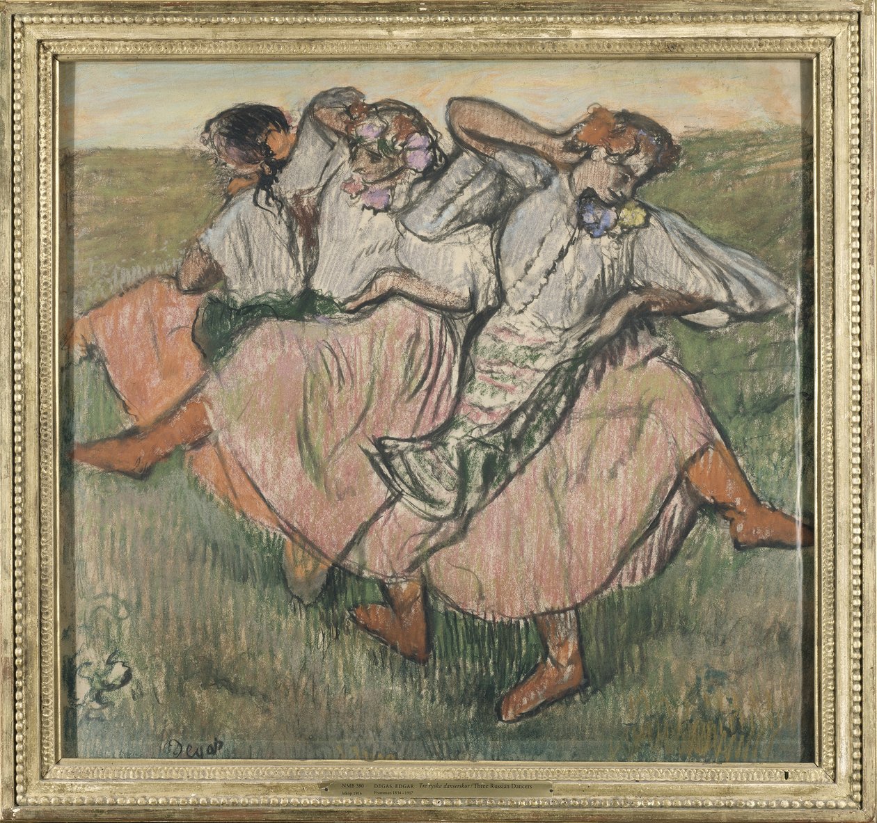 Tre danzatori russi da Edgar Degas