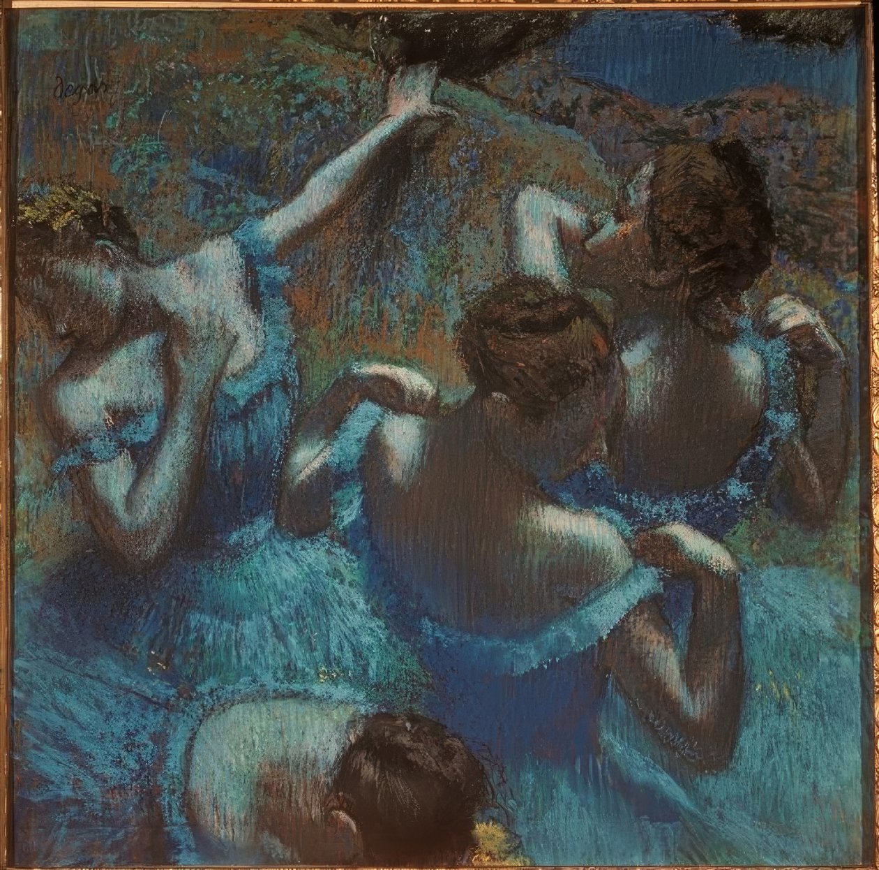 Ballerine in blu da Edgar Degas