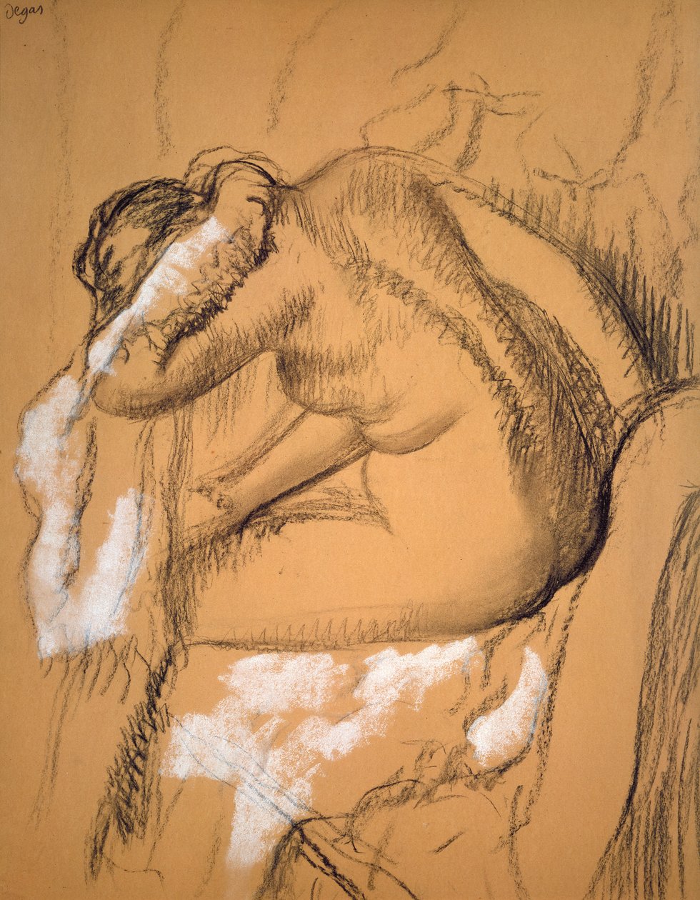 Donna che si asciuga da Edgar Degas