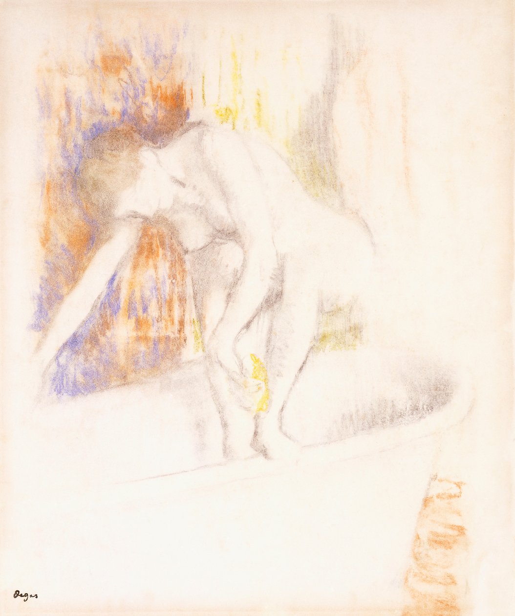 Dopo il bagno, 1890-1900 da Edgar Degas