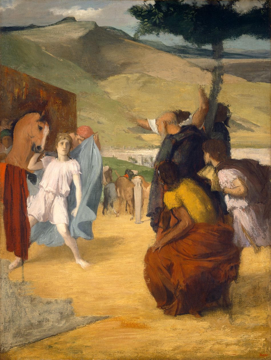 Alessandro e Bucefalo da Edgar Degas