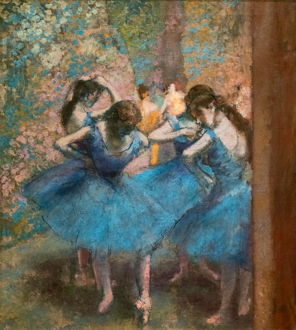 Ballerine blu da Edgar Degas