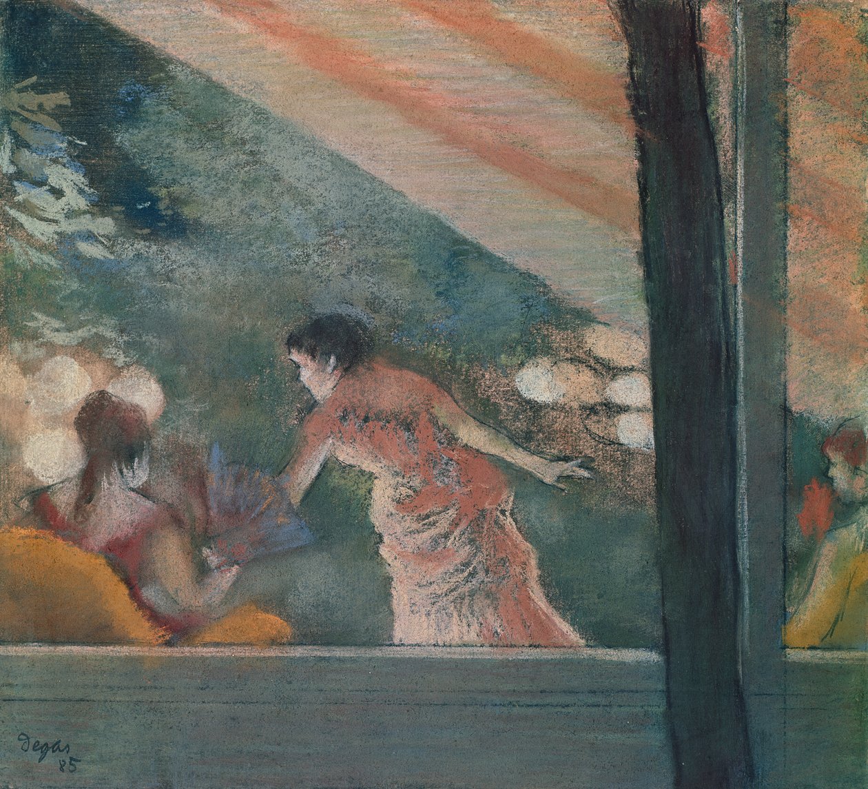 Café Concert agli Ambassadeurs da Edgar Degas