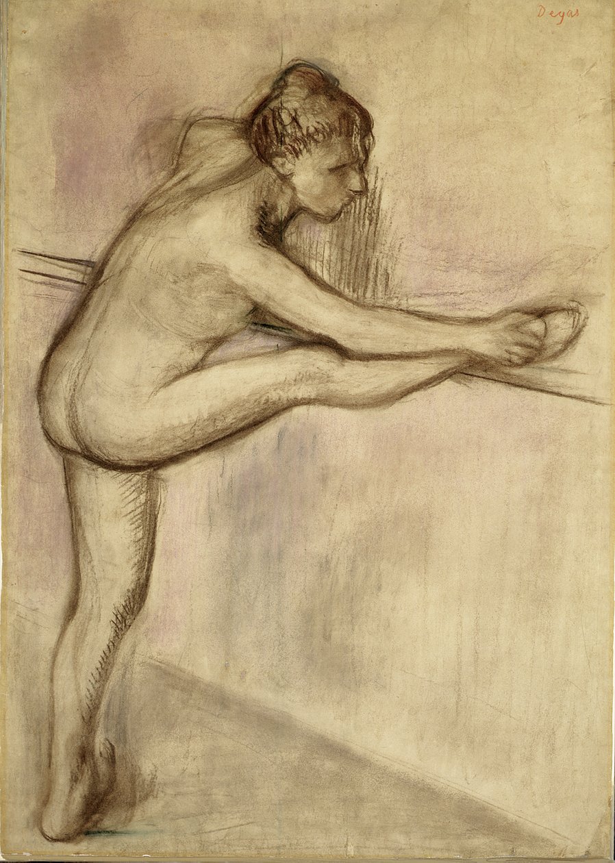 Ballerina alla sbarra da Edgar Degas