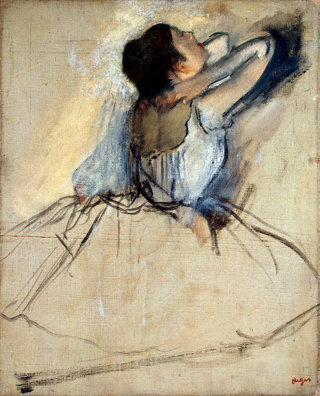 Ballerina, c1874 da Edgar Degas