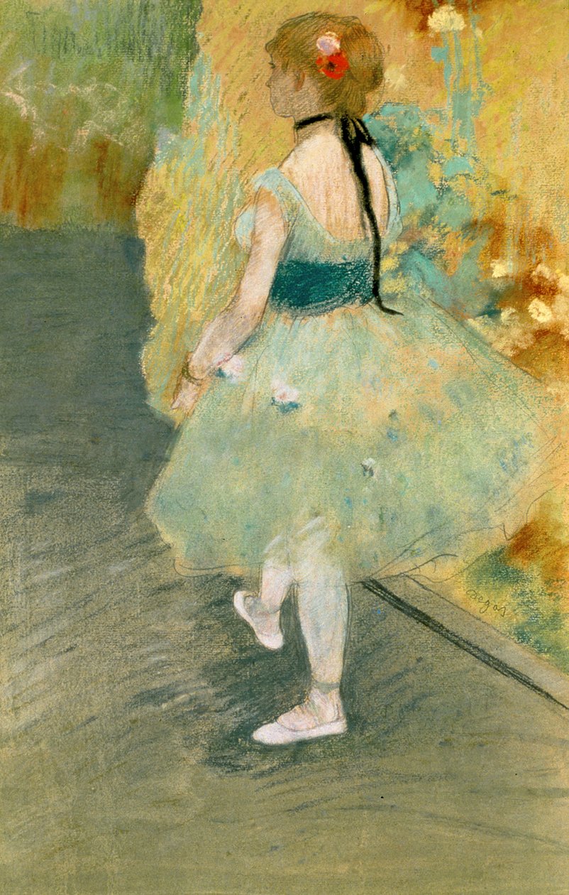Danzatrice in verde, c.1878 da Edgar Degas