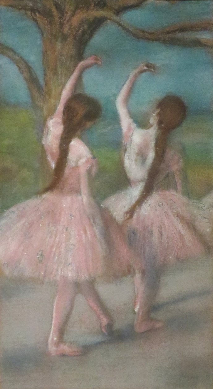 Ballerini in rosa da Edgar Degas