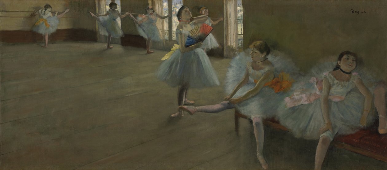 Ballerini in classe da Edgar Degas
