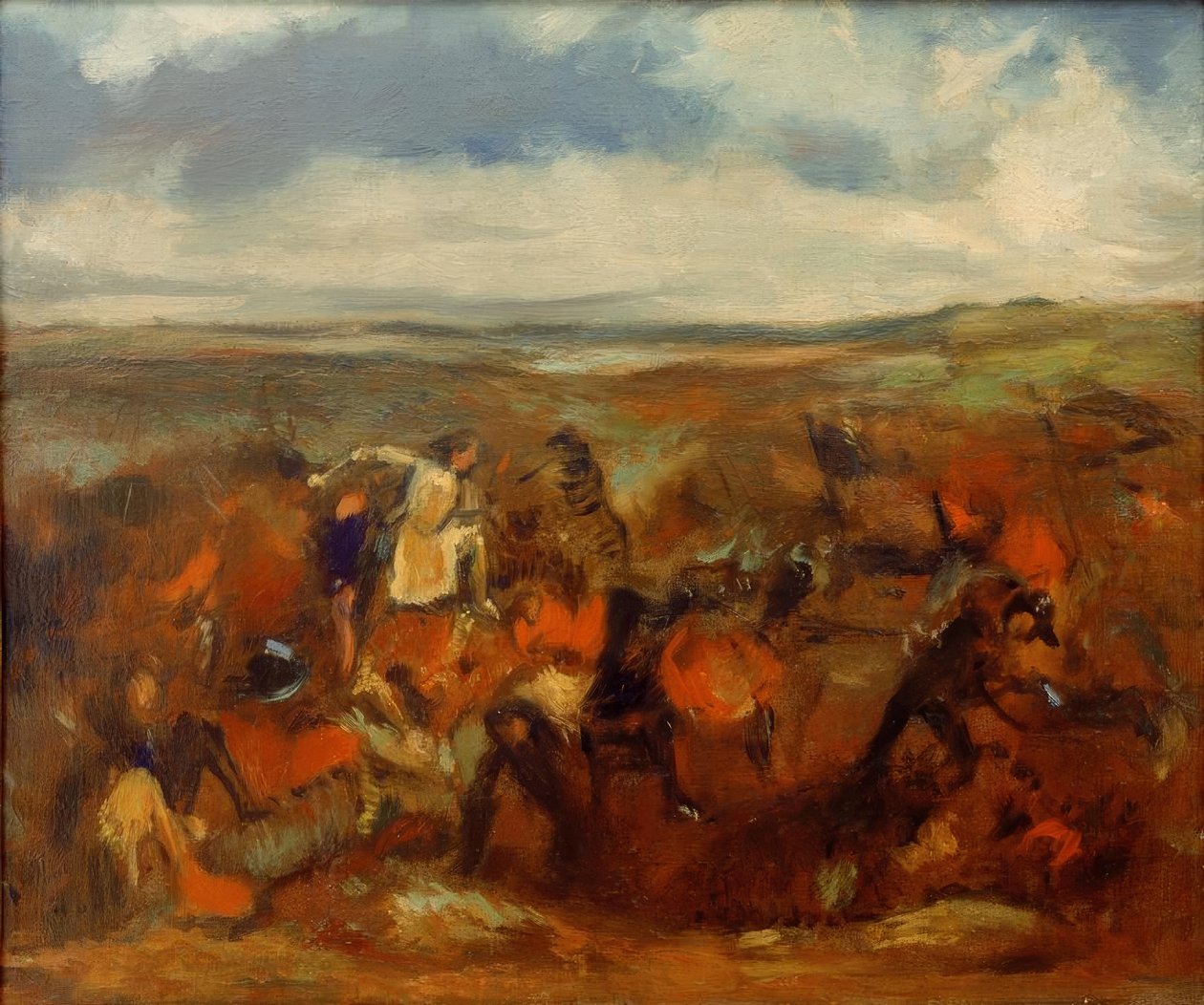 La battaglia di Poitiers da Edgar Degas