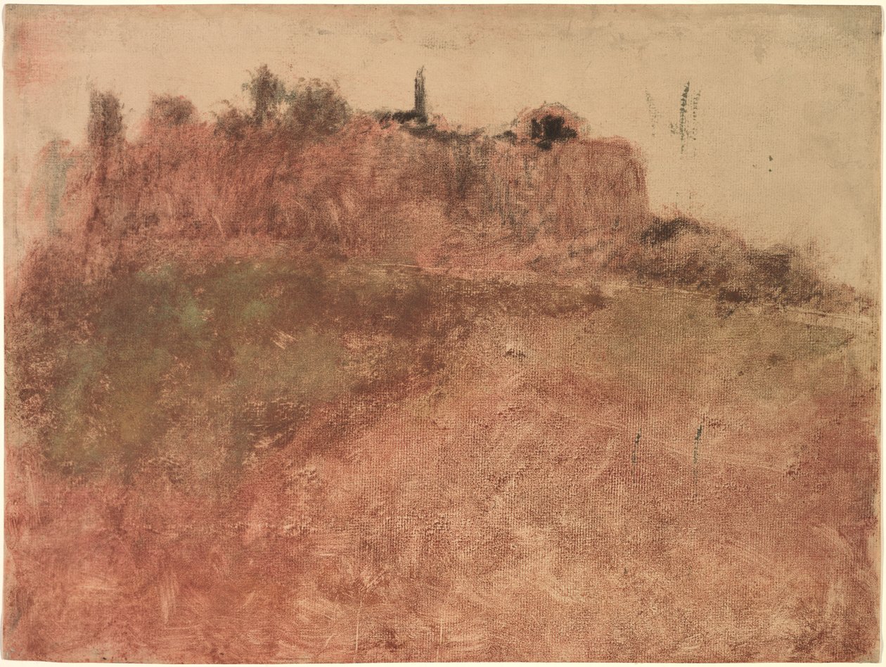 Villaggio di Estérel, c. 1890 da Edgar Degas