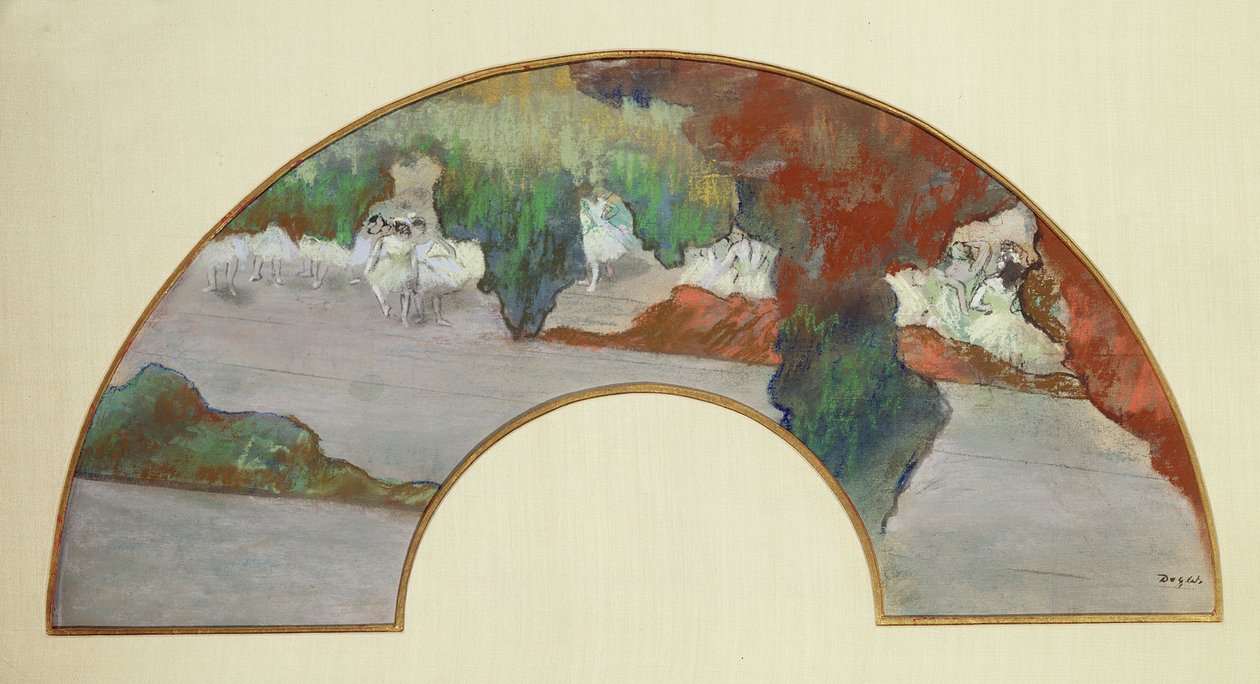 Ventaglio, c.1879 da Edgar Degas