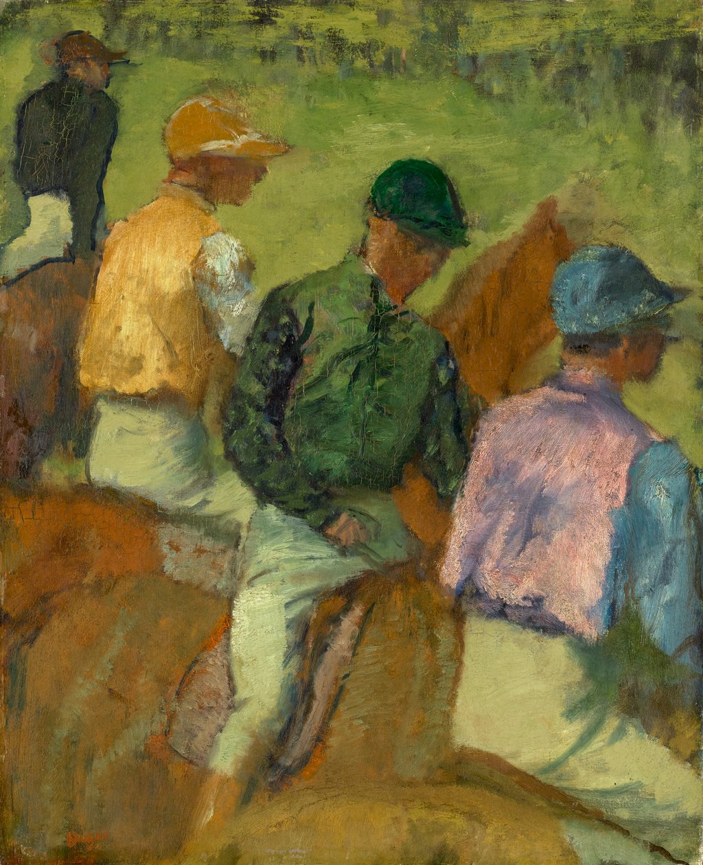 Quattro fantini da Edgar Degas