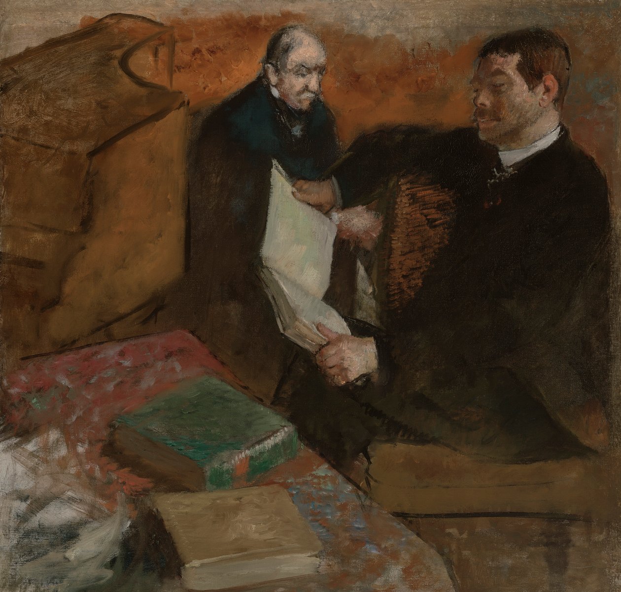 Francese: I pagani e il padre di Degas da Edgar Degas