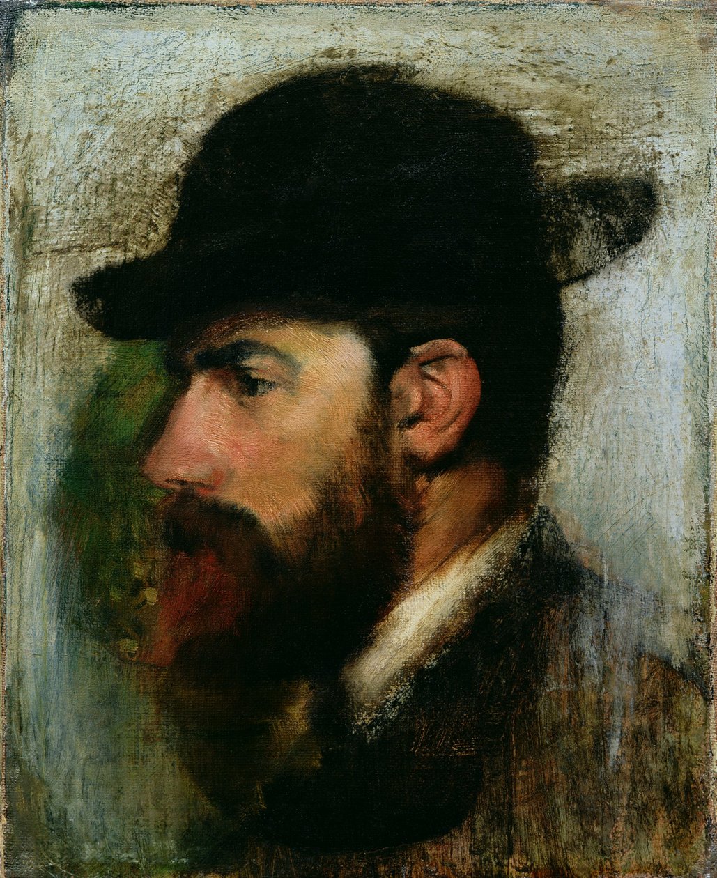 Francese: Ritratto di Henri Rouart da Edgar Degas
